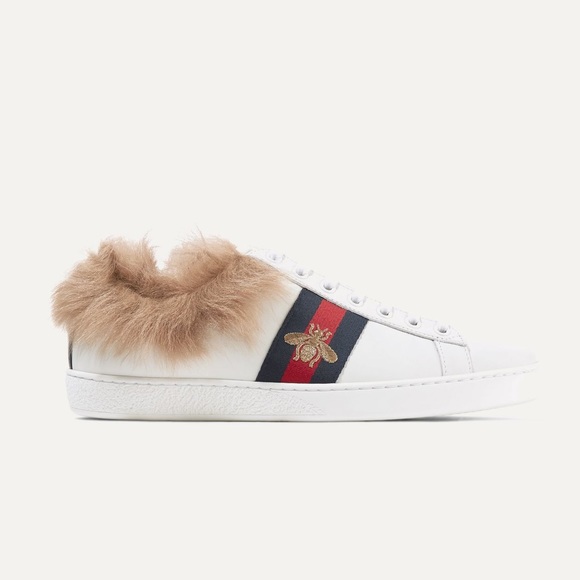 Gucci Other - Gucci Men’s Ace Sneaker with Fur